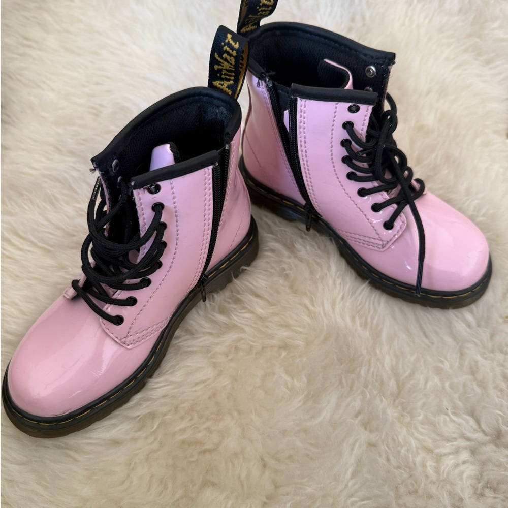 Dr. Martens Pink Toddler Boots